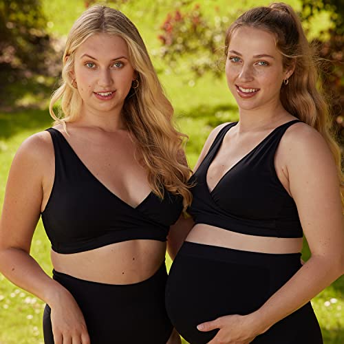Suekaphin 5pack Nursing Bra Maternity Bra Breastfeeding Sleeping/Sleep Bra Pregnancy Women's Seamless Bralette Wirefree3