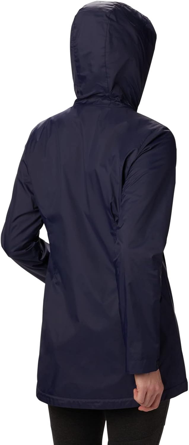 Columbia Women's Switchback Lined Long Jacket Dark Nocturnal Medium