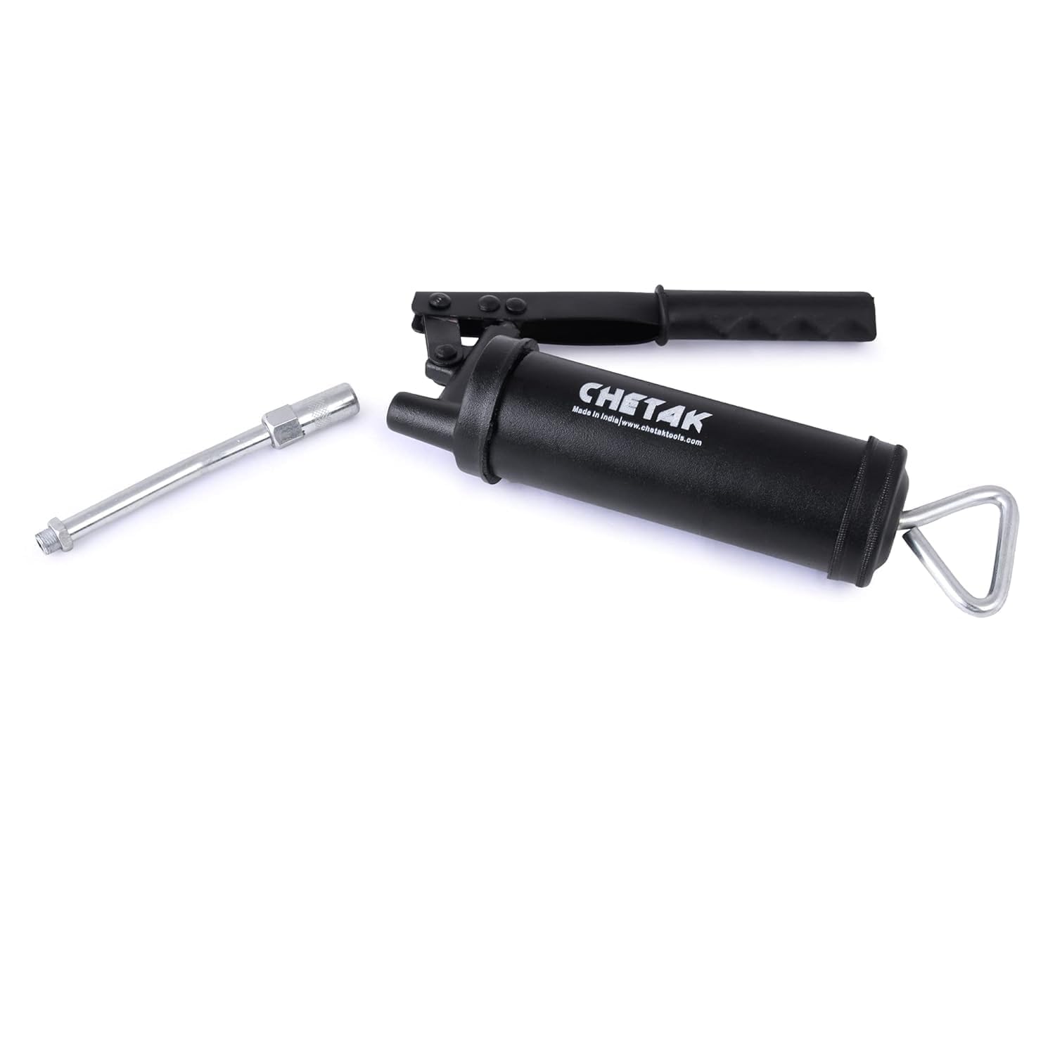 Tunir Lever Type Grease Gun with 11 pcs coupling set, 1000 g Grease Capacity 3