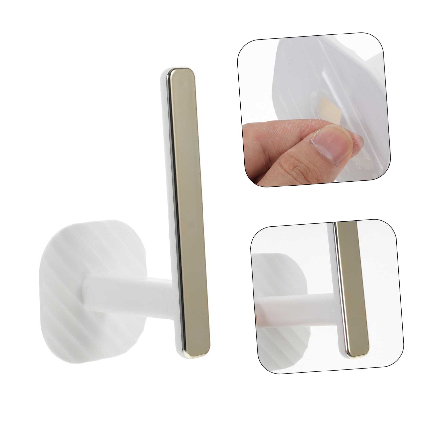 Alipis Lot De 3 Embrasses De Rideaux en Plastique Adhésifs À Clés pour Cuisine Et Salle De Bain 4 Pièces X 3