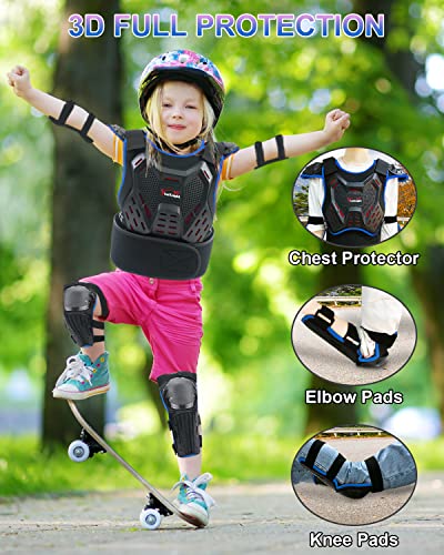StarknightMT 5-12 Kids Dirt Bike Gear Youth Motocross Chest Protector Suit - Image 4