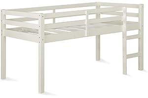 DHP Milton Junior Twin Loft Bed: The Epitome of Comfort and Safety for Young Dreamers