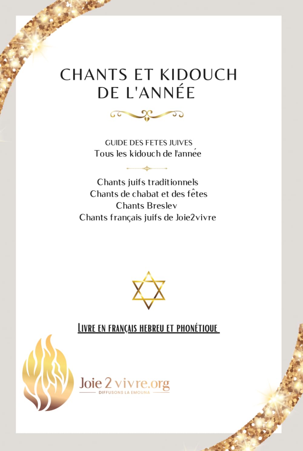 Guide des fêtes juives :: Livre en français hébreu et phonétique