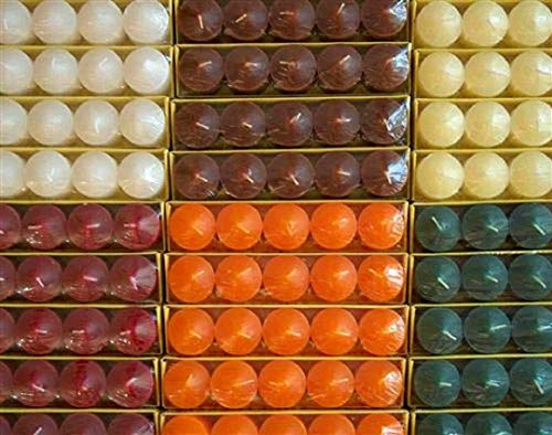 Preisvergleich Produktbild Timtina 120 Stück Winterduft Votiv Kerzen Duft Kerze