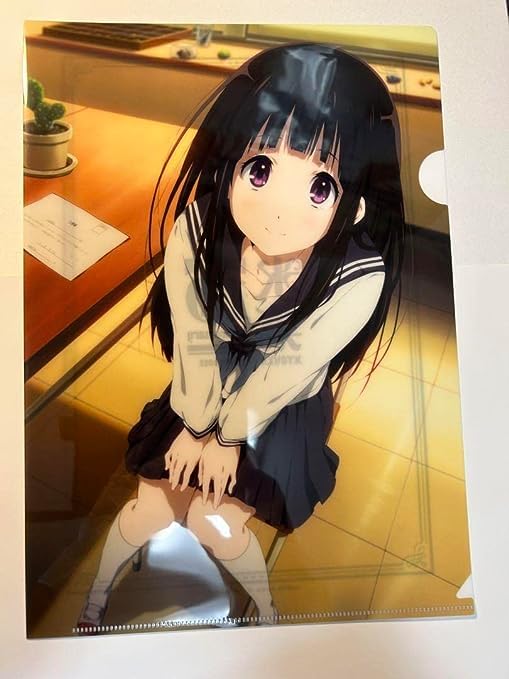 Amazon.co.jp: 氷菓 クリアファイル 千反田える 京アニ 京都