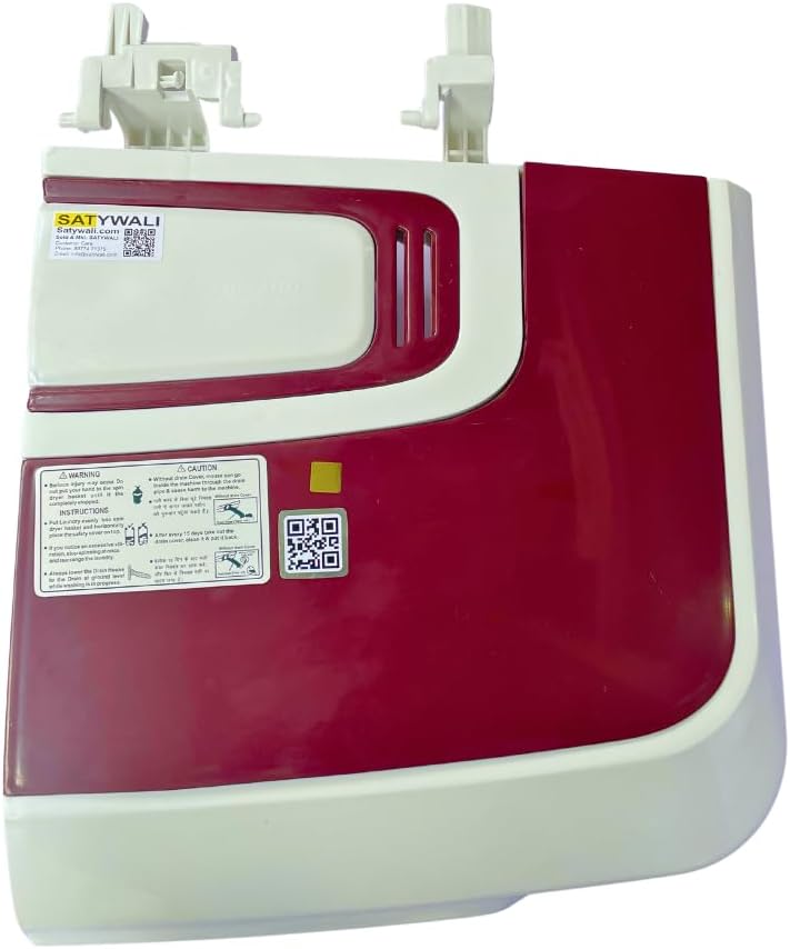 Air Turbo Spin Dryer Door Lid compatible with Samsung Maroon 6kg, 6.5kg, 7kg Semi-Automatic Washing Machines