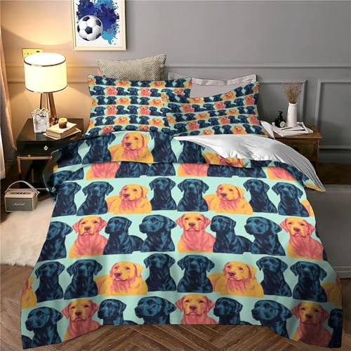 Parure de lit king 3D microfibre de qualité supérieure ultra douce - 6