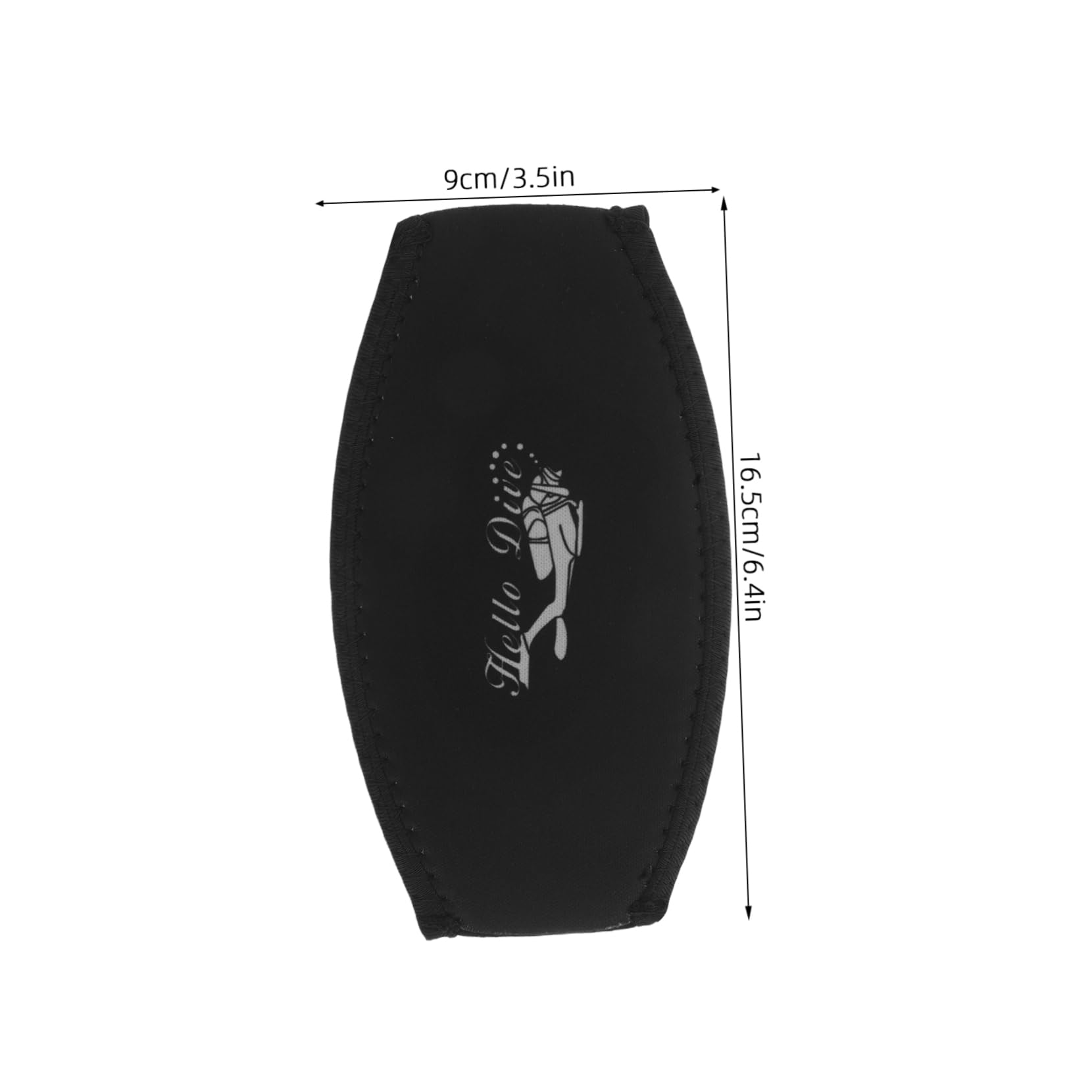 Toyvian Diving Mask Strap Cover Neoprene Hair Wrap for Comfortable Fit Double Layer Design Prevents Hair Damage for Snorkeling Scuba Diving Easy Attachment for Water Sports