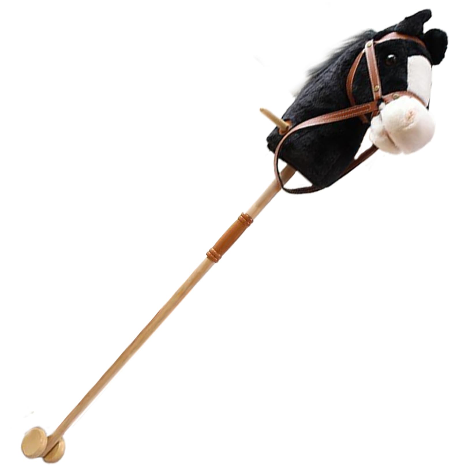 Stick Horse - 39 Cheval de Loisir en Peluche avec Effets sonores