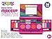 Play22 Real Washable Kids Makeup Palette For Girl - My First Princess Make Up Set Include 4 Blushes, 8 Eyeshadows, 6 Lip Glosses, 8 Glitter Glaze, Mirror, Brushes, Eyeshadow Wand - Best Gift