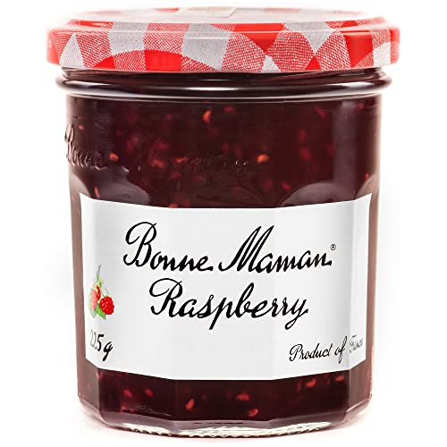 Image of Bonne Maman Raspberry Preserve Marmalade Fruit Jam, 7.9 oz ℮ 225 g
