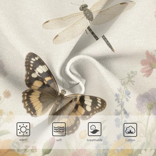 GuoChe Hipster Panties Moisture-Wicking Panties Breathable Toddler Underwear for Girls in Sizes 2T,3T, 4T, 5T, 6Y and 8Y3