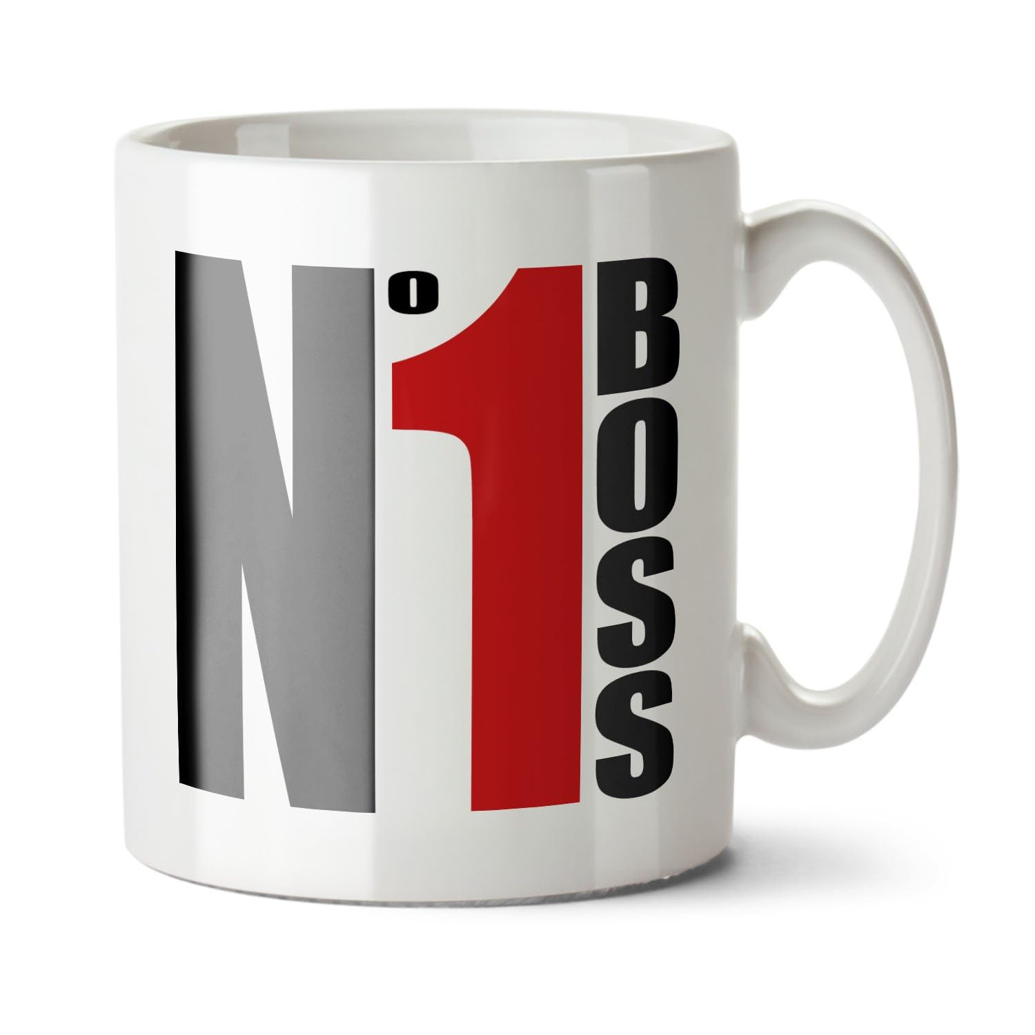 Black Raven DesignNumber 1 Boss - Best Manager Gift Mug, Ceramic, 11fl oz