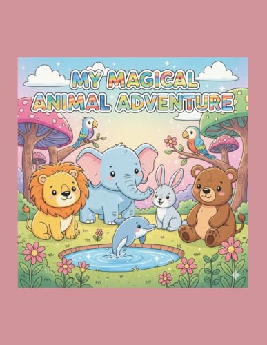 My First Animal Coloring Book: Fun & Easy Pages: My First Animal Coloring Book: Fun & Easy Pages for Kids Ages 3–8 | Cute Animals, Simple Outlines, and Big Designs for Little Hands image 2