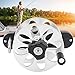 Qcwwy Adjustable Tension Aluminum Alloy Speargun Reel Foldable Handle Fishing Reel for Spearfishing