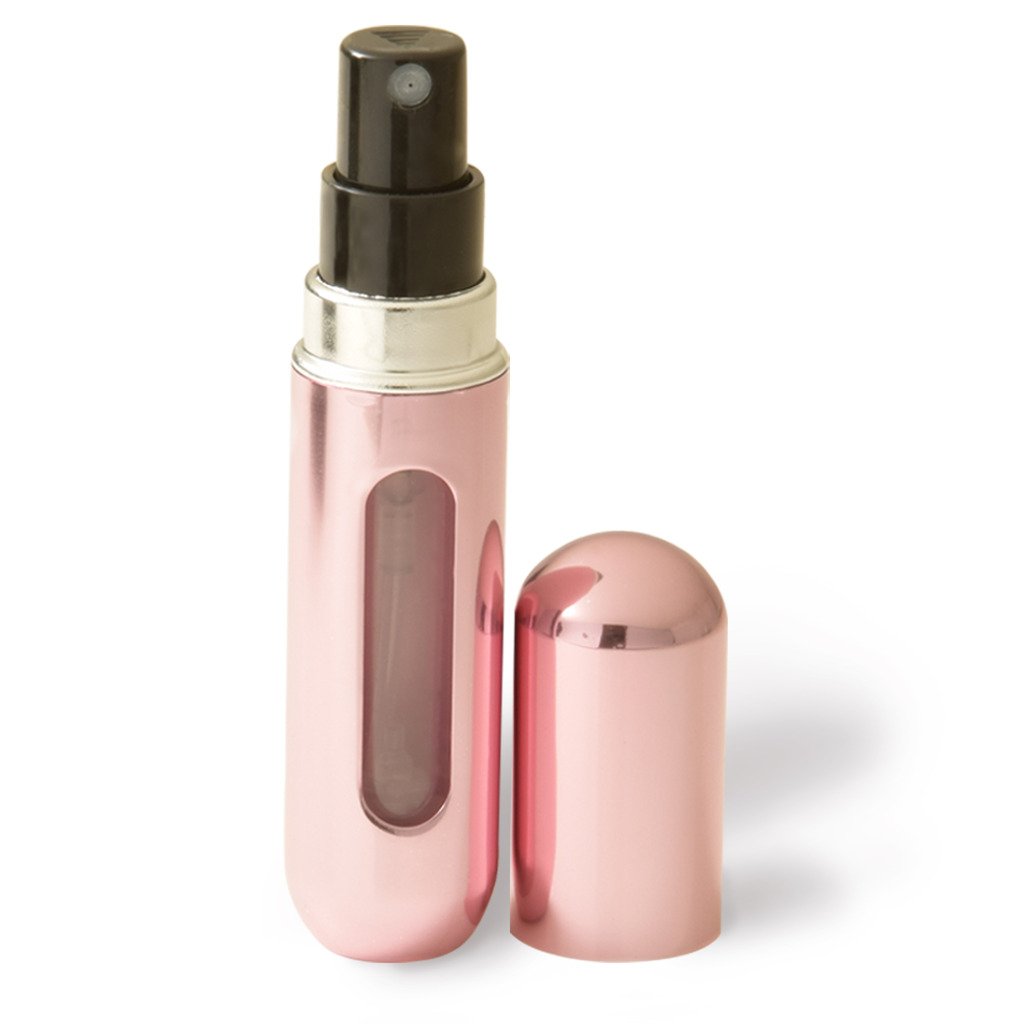 Refillable Perfume Spray Atomizer - 4 ML (.13 FL Ounces) - Travel-Size Women's Personal Fragrance Atomizer - TSA Approved - Fits In Your Purse, Pocket or Luggage - Refills in Seconds - Perfect Addition To Your Refillable Cosmetic Containers
