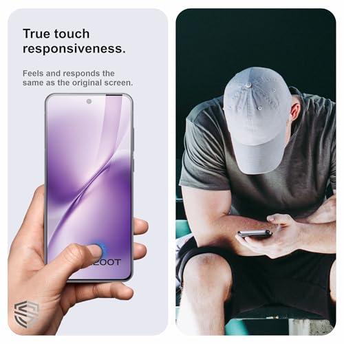 Image of Military-Grade Gorilla Tempered Glass For Vivo X200T (6.83 Inch) With Installation Kit | Edge to Edge Coverage | Black