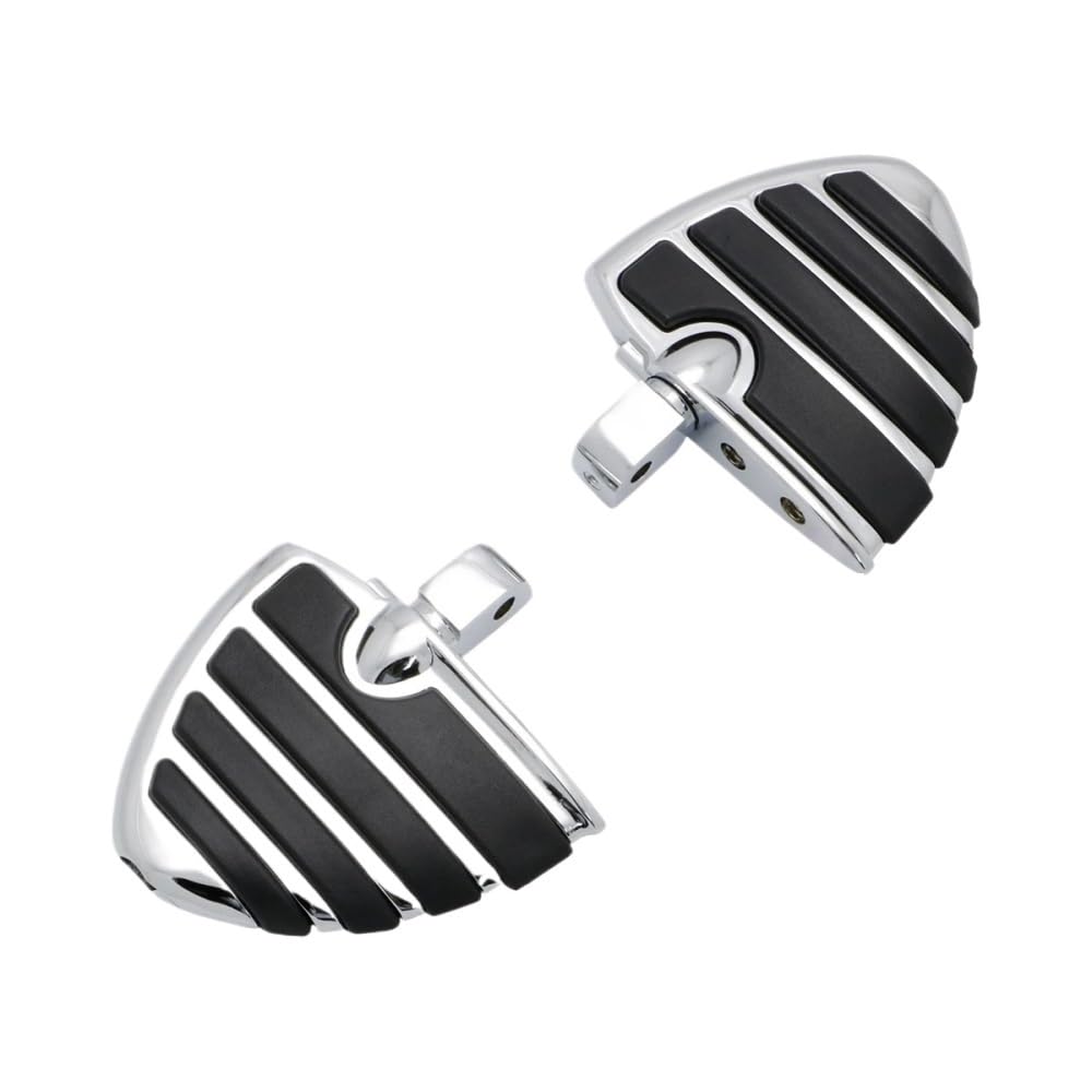 Repose-pieds de moto gris custom compatible VLX400 et VTX1300 - 5