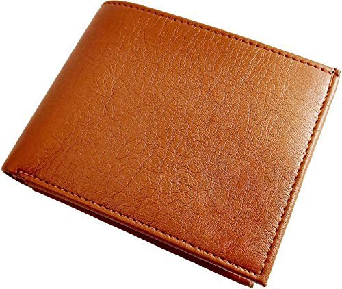 Image of Amicraft PU Leather Tan Waller for Men