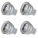 SEBSON® 4x Ampoule LED GU4 / MR11 3W (remplace 20W), 220lm, 36°, Blanc chaud, 12V DC