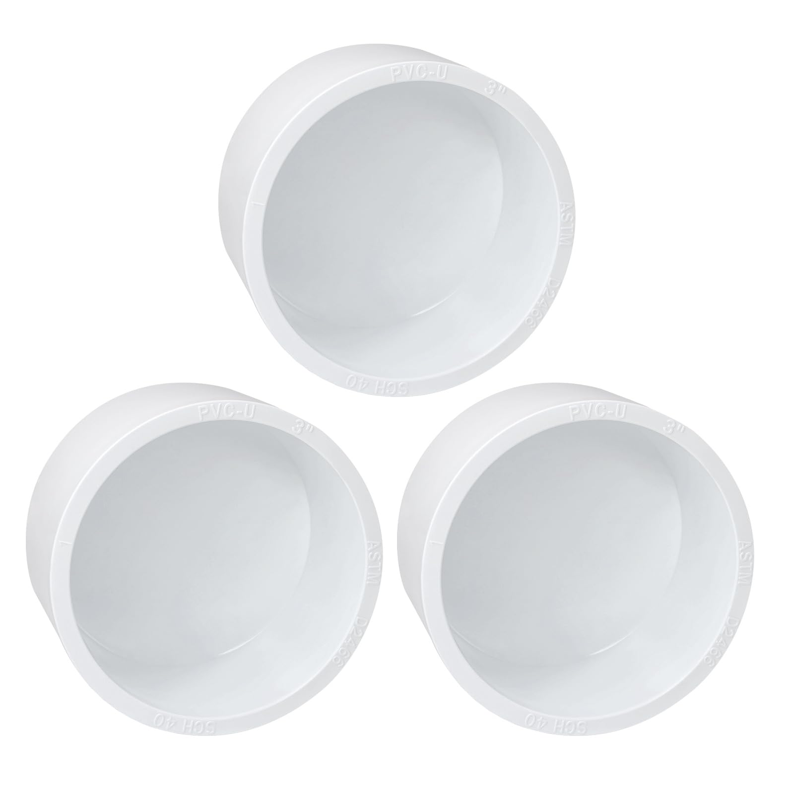 Capuchon PVC 3 pouces pour système d'arrosage de jardin