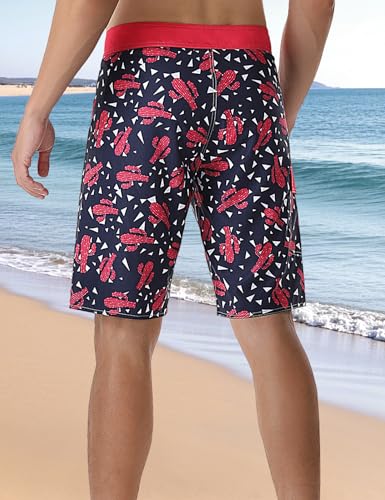Men's Bathing Suit Beach Shorts for Summer Sports with Mesh Lining and Pocket3