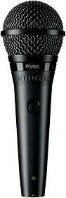 Shure PGA58-LC Microfone de Mão Dinâmico Cardióide para Voz e Instrumentos