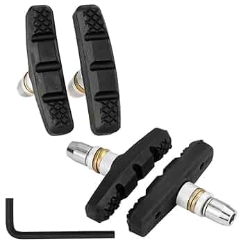 Amazon.co.jp: FEELCAT 自転車ブレーキシュー Vタイプ 60mm