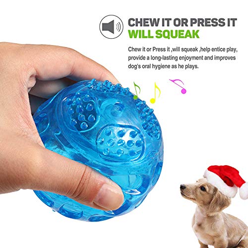 ACEONE-Dog-Squeaky-Ball-Pet-Squeak-Chew-Bouncy-Rubber-Toy-Balls-for-Small-Medium-Dogs-Indestructible-Exercise-Training-Playing-3-Balls