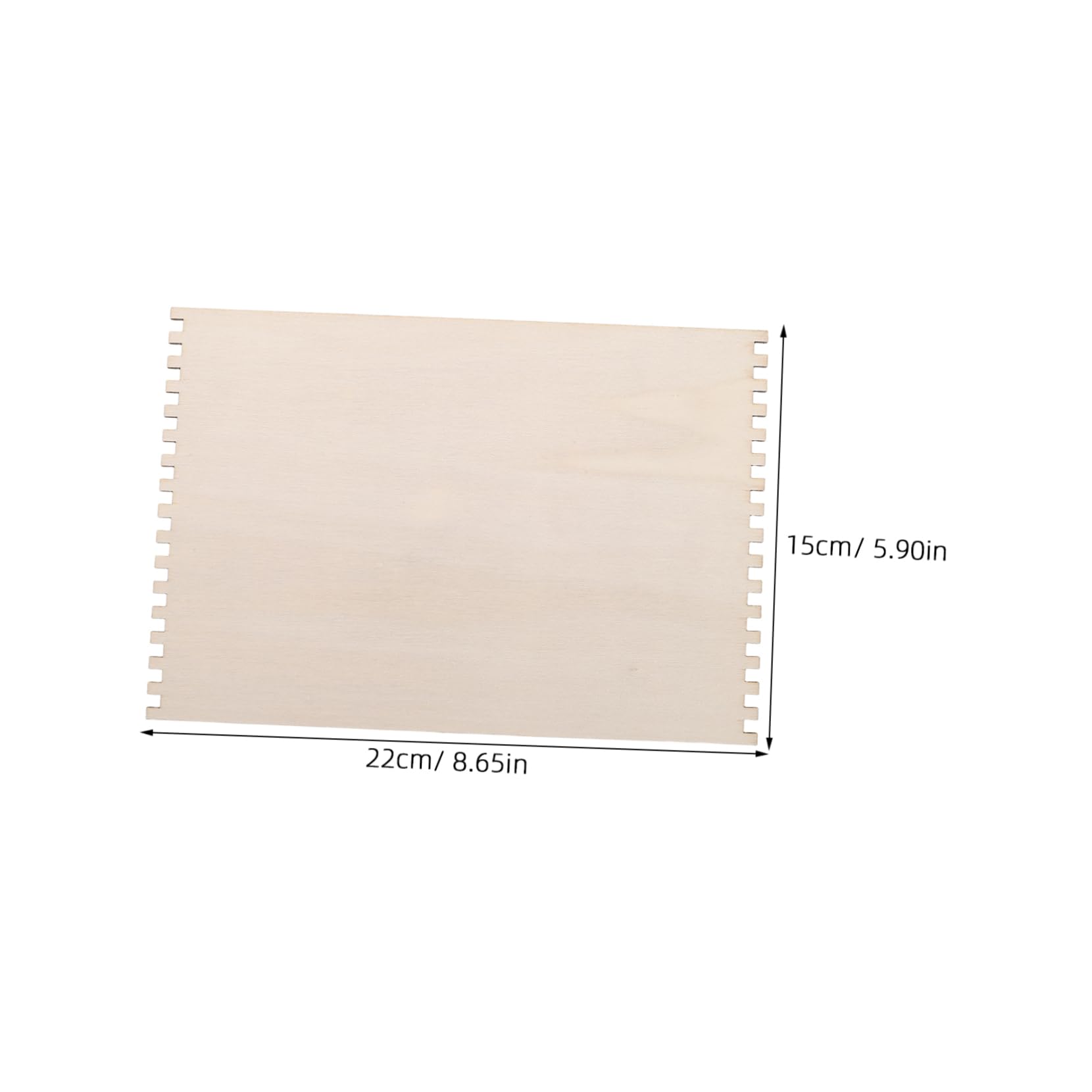 Hohopeti 10pcs Wooden Weaving Board Set for Crafting Wood Base Beginners Weaving Basket Weaving Tools for Easy Knitting Crochet and Sewing