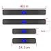 for KIA Sorento Carens Soul Rio Cerato Forte Optima Sedona Koup 4D Carbon Fiber Door Sill Guard Protector Kick Plate Trim Covers Stickers with Constellation Libra Pattern Blue 4Pcs