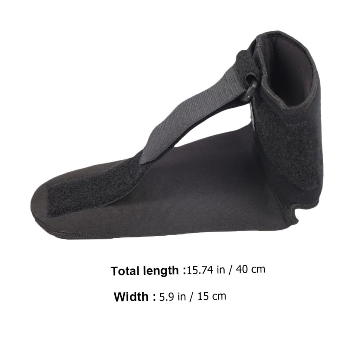 Gogogmee 1Pc Adjustable Foot Drop Protector Strap Unisex Foot Support for Nighttime Relief Daytime Comfort Orthotic Device for Foot Drop Plantar Rehabilitation
