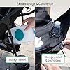 Ingenuity 3D Mini Convenience Stroller – Lightweight Stroller with Compact Fold, Multi-Position Recline, Canopy with Pop Out Sun Visor and More – Umbrella Stroller for Travel and More, Gray #4
