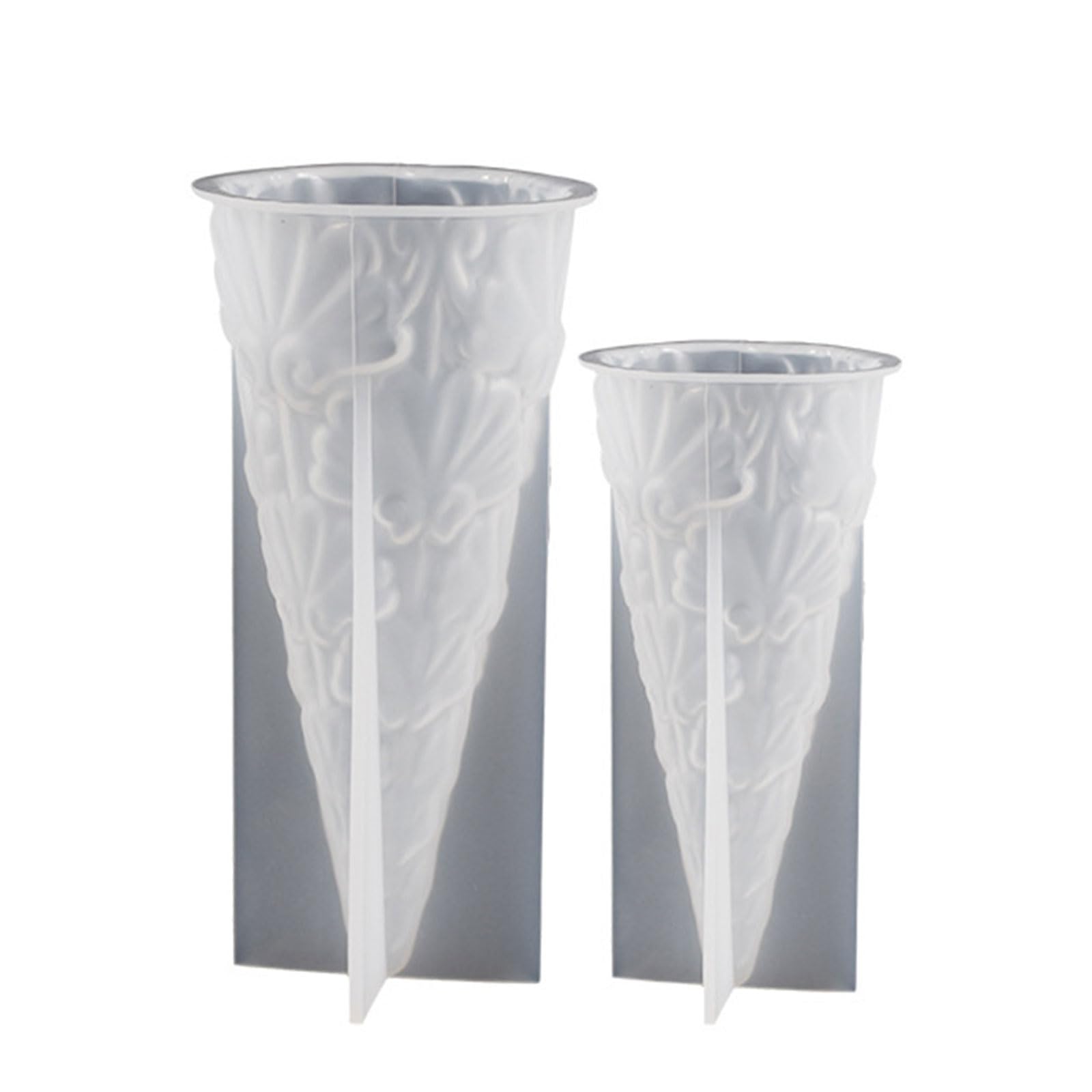 Amazon.co.jp: 樹脂鋳造金型 DIY 3D シリコーン円錐型金型 3D 金型を  