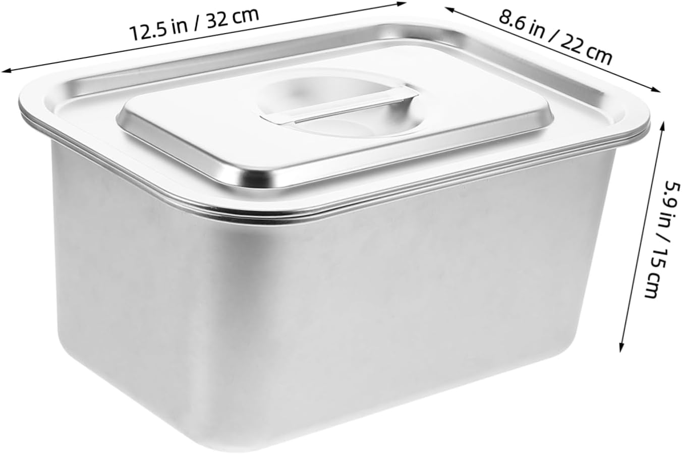 Stainless Steel Kitchen Compost Bin Lid High Food Waste Container for Indoor Use Compact Countertop Storage for Easy Waste Segregation and