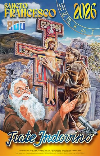 Calendario Frate Indovino 2026. Sancto Francesco
