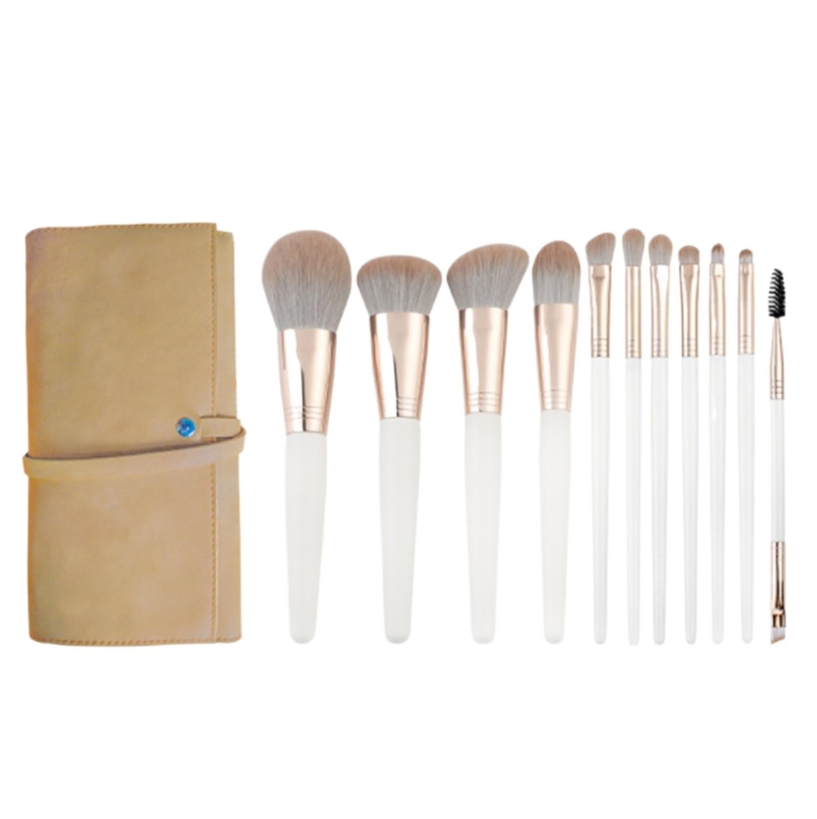 Pinselset Makeup Make-up-Pinsel-Set Mit Pinseltasche, Weicher Pinsel for Puder, Rouge, Kontur, Highlight-Make-up-Pinsel Make Up Pinsel für Buffing