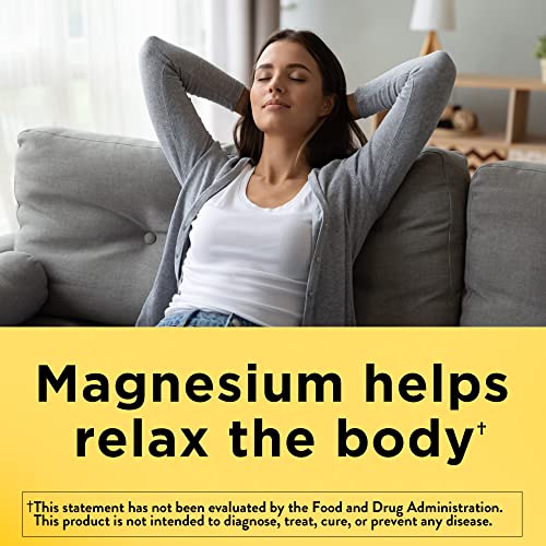 nature made magnesium 250 mg magnesium supplements for men and women support for muscle heart bone and nerve health 90 softgels 90 day supply