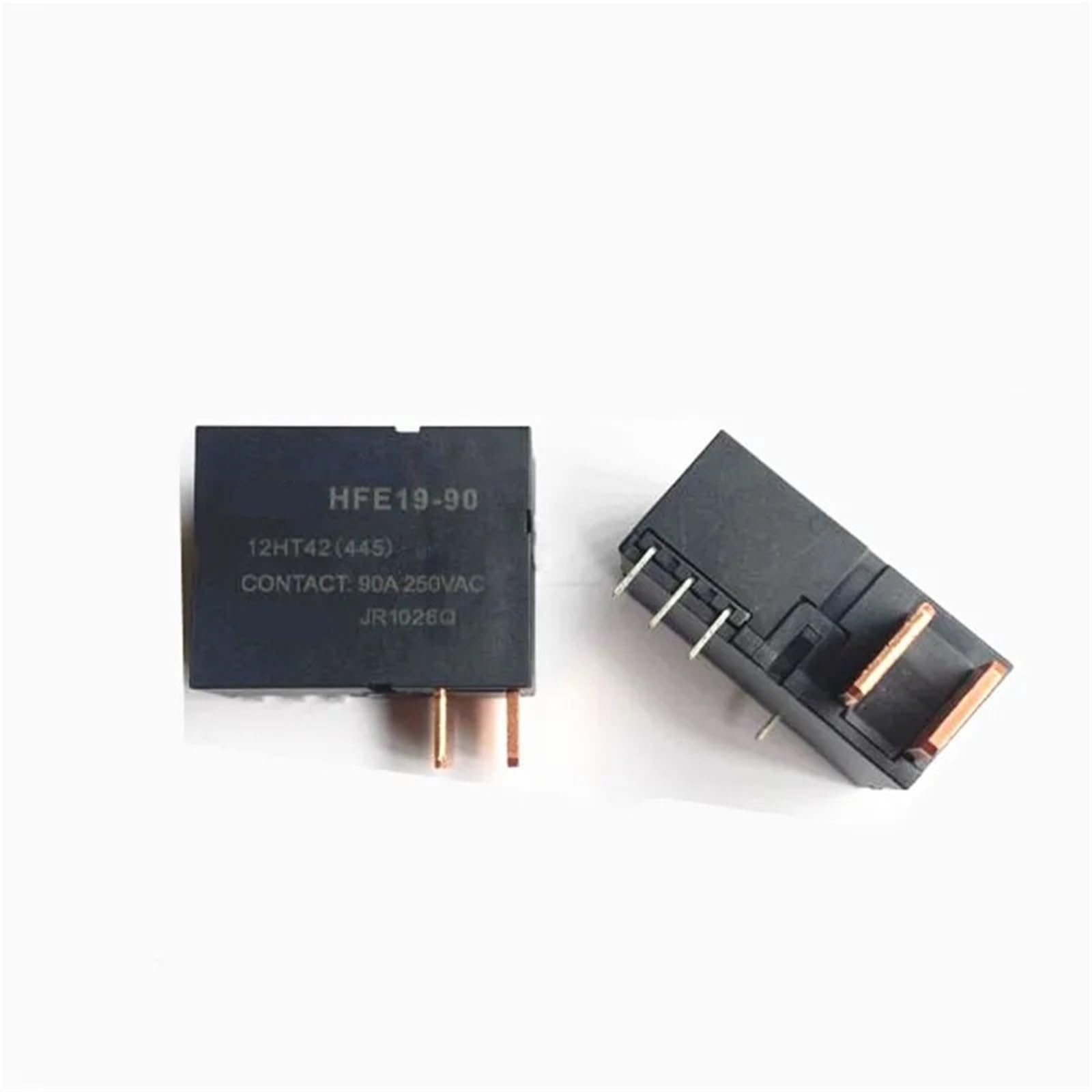 Relais 12V CC HFE19-90-12HT42 en lot de 5 pièces pour circuits imprimés
