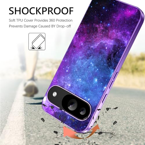 Coque antichoc Google Pixel 9 brille dans le noir mince - 4