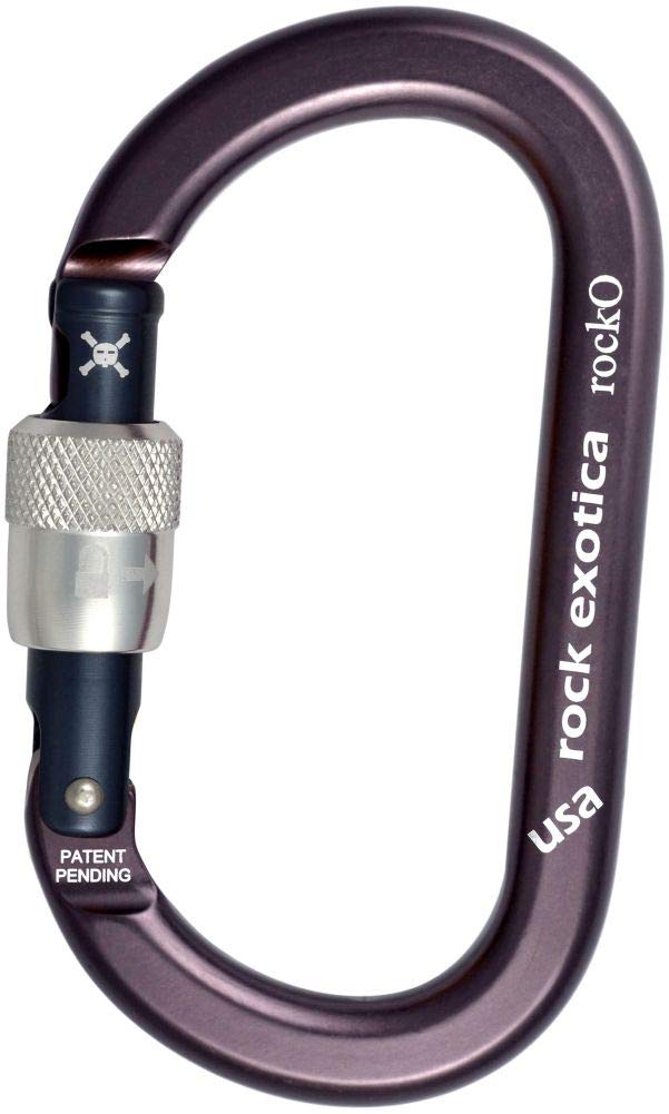 Amazon.co.jp: Rock Exotica RockO スクリューロックカラビナ 