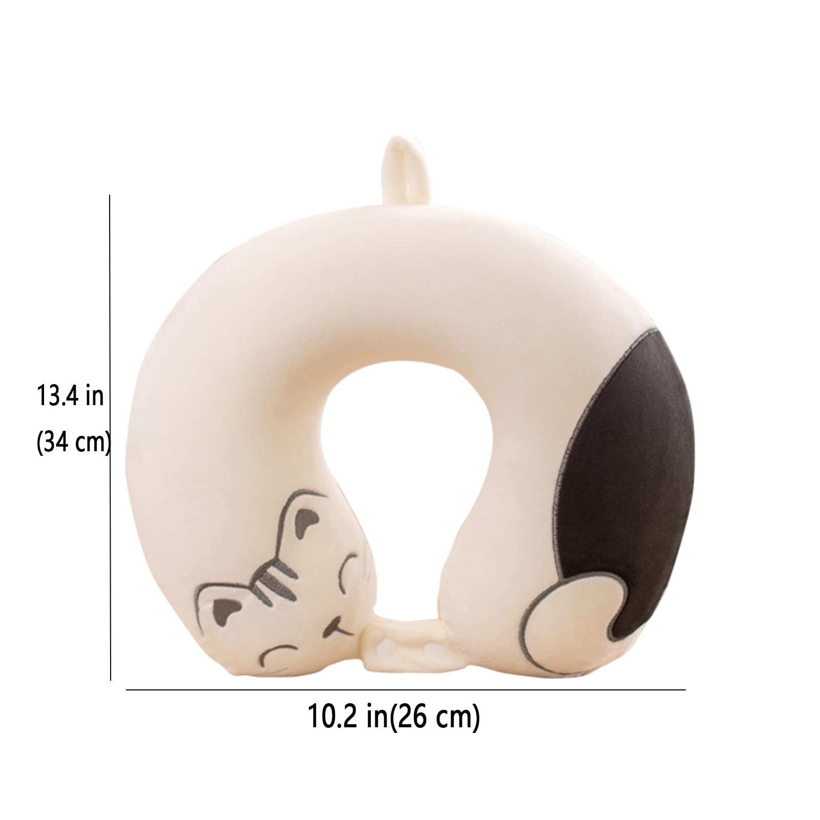 Cuscino Da Viaggio Per Bambini Memory Foam - Morbido, Ergonomico, Per Auto, Aereo E Ufficio - Foto 10