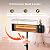Outdoor Heater, Infrared Electric Patio Heater, Realsmart Carbon Infrared Patio Heaters for Outdoor Use, Realsmart 1500W Wall Mounted Ceiling Tripod Heater, TUV Certification for Restaurant, Garage
