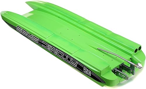 Miniatura 5 de HJLXMF L85 cm 2CH - Motor sin escobillas de alta velocidad refrigerado por agua ESC 2.4G 60A RC barco 49.7miH radio resistente a colisiones, barco a