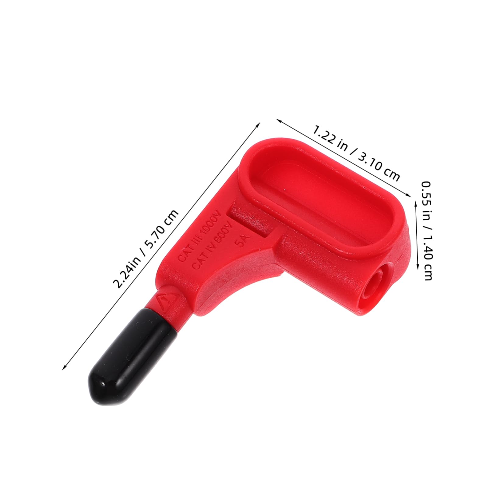 Gadpiparty 9 testine di aspirazione magnetica per multimetro, sonde magnetiche, sonde magnetiche, sonde di prova magnetiche, punte di prova per multimetro, sonda di prova magnetica,