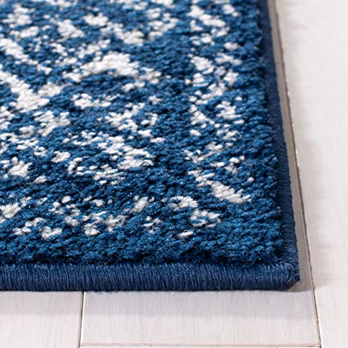 Tapete cuadrado 3' SAFAVIEH estilo boho marroquí miniatura 4
