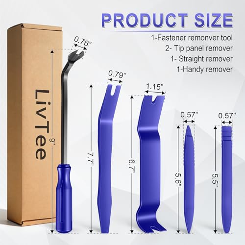 LivTee 5 pcs Auto Trim Tool Kit