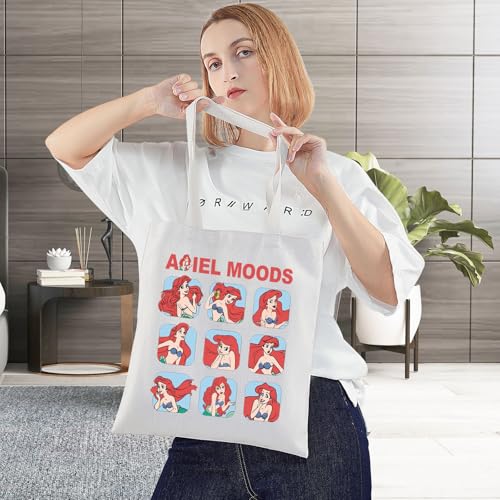 Bolsa tote sirena para fans y princesas miniatura 2
