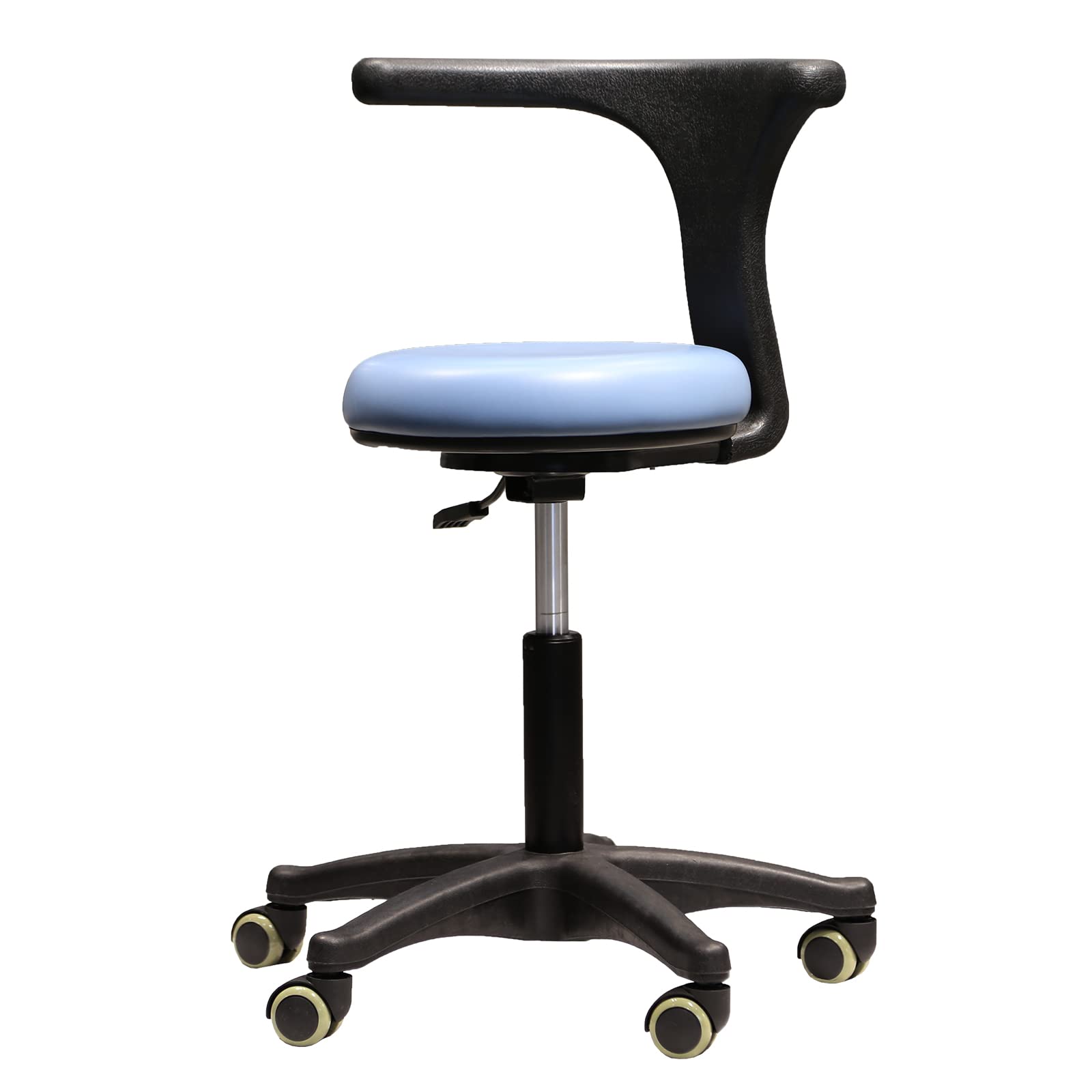 LIMKOMES Adjustable Saddle Stool Chairs with Backrest, Medical Dental