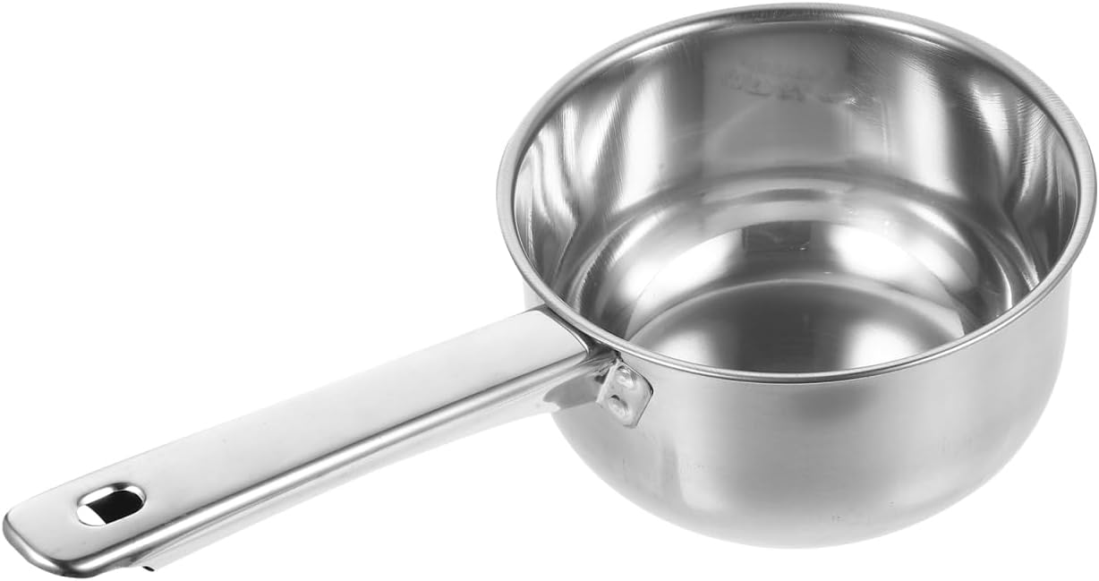 Yardwe Stainless Steel Soup Spoon Large Water Ladle with Long Handle 13.4 Inch Metal Kitchen Scoop for Cooking and Serving in Home and Restaurant